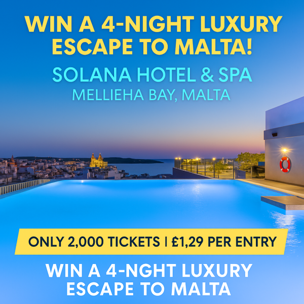 Win a 4-Night Luxury Escape to Malta!