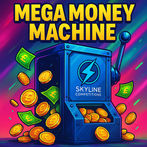 Mega Money Machine! £15,000 Worth of Instant Prizes + £1,000 End Prize