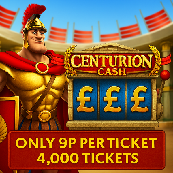Centurion Cash Instant Win - £50 End Prize